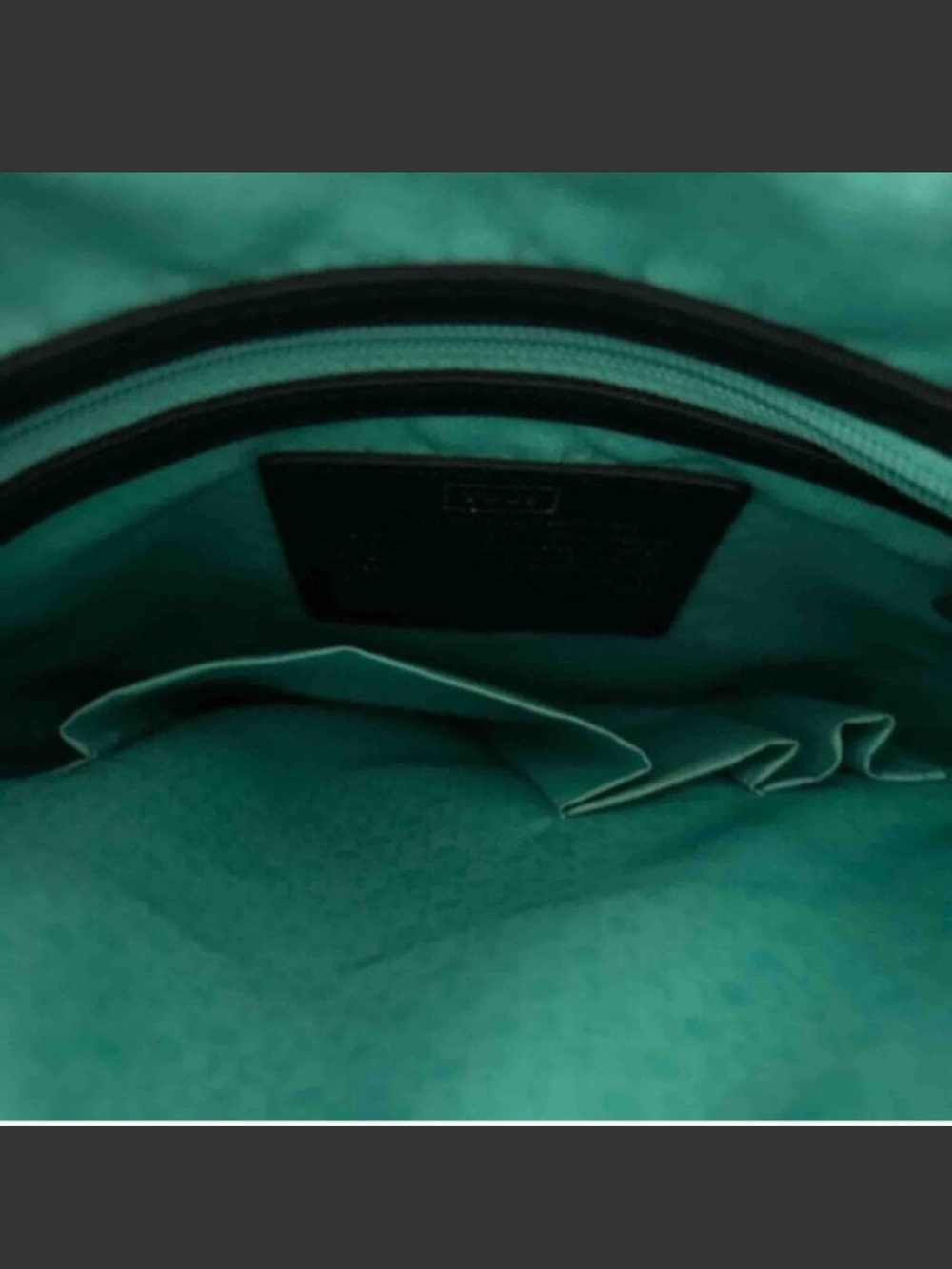 TOUS Men’s Camouflage Crossbody Bag in Olive and Black - Picture 9 of 9